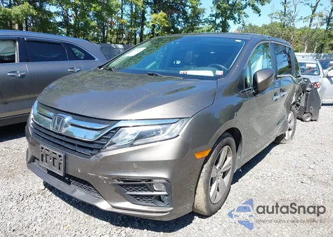 2019 Honda Odyssey Ex-L from USA, damaged, VIN 5FNRL6H75KB097137